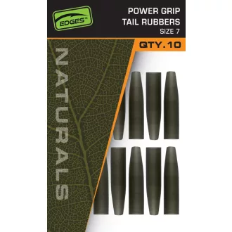   Fox Edges Naturals Power Grip 7 × 10 gumiharang 10 db/csomag
