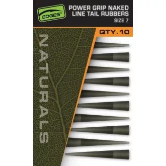 Fox Edges Naturals Power Grip Naked line 7 × 10 gumiharang