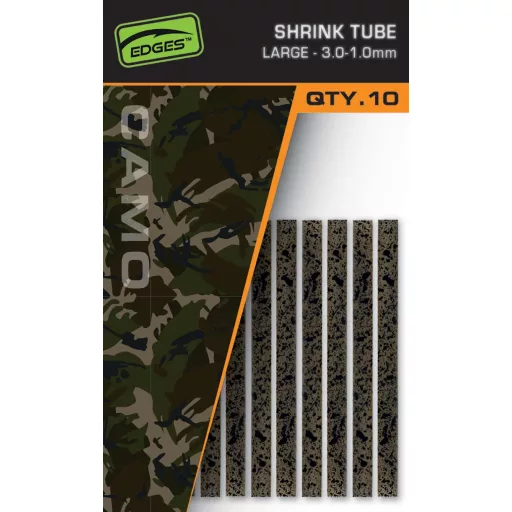 Fox Edges Camo zsugorcső S 1,8–0,7 mm x 10 terepszínű zsugorcső