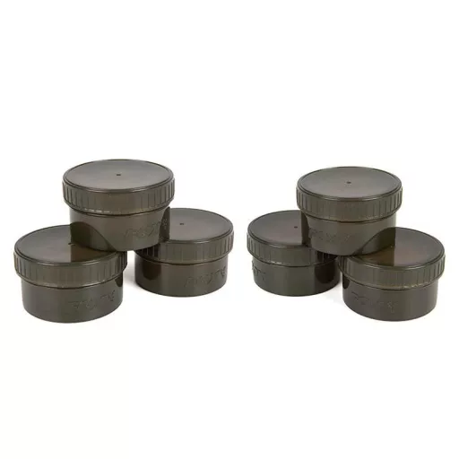 Fox Edges Hookbait pots half dippelő tégely