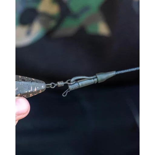 Fox Edges Naturals cső Leadclip Kit pontyozó szerelék készlet 5 db/csomag