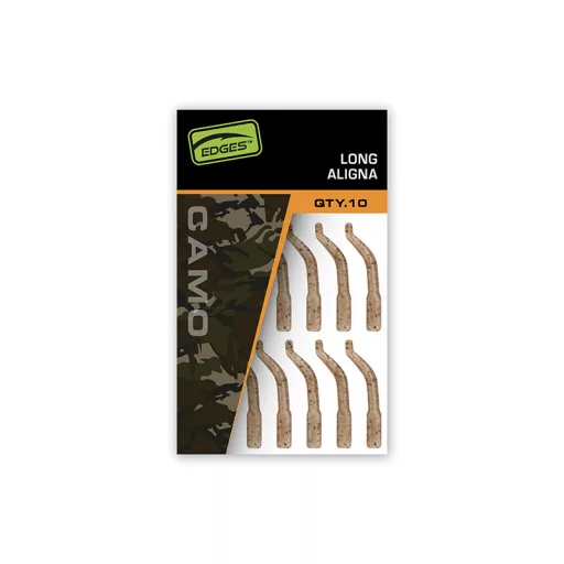 Fox Edges Camo Short Line Aligna terepszínű horogbefordító 10 db/csomag