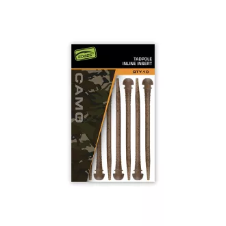   Fox Edges Camo Tadpole Inline Insert terepszínű gubancgátló cső 10 db/csomag