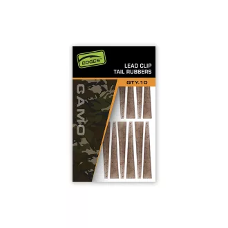   Fox Edges Camo ólomkapocs terepszínű gumiharang 10 db/csomag