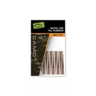   Fox Edges Camo Naked Line terepszínű gumiharang 10 db/csomag