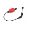 Fox Black Label Dumpy Halo Bobbin piros LED-es láncos kapásjelző