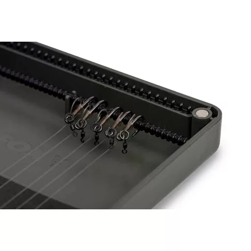 Fox Edges Large rig and disc box inc 50 pins 7 discs előketartó 35,5 × 13 × 3,5 cm