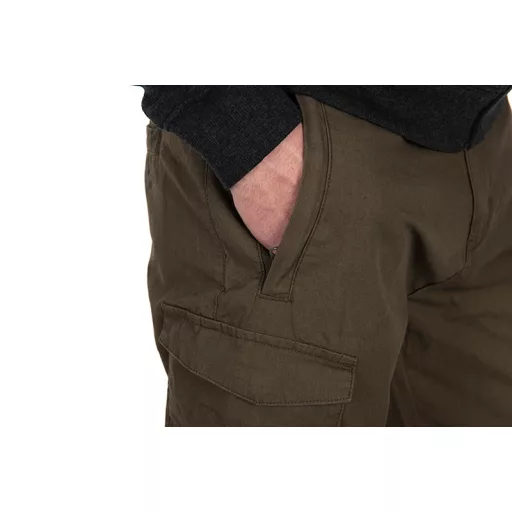 Fox Collection LW Cargo zöld-fekete rövidnadrág S