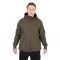 Fox Collection Sherpa zöld-fekete 3XL kabát