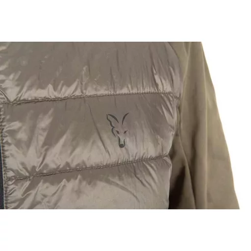 Fox Collection Hybrid zöld-fekete M kabát