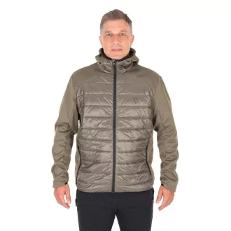 Fox Collection Hybrid zöld-fekete XL kabát