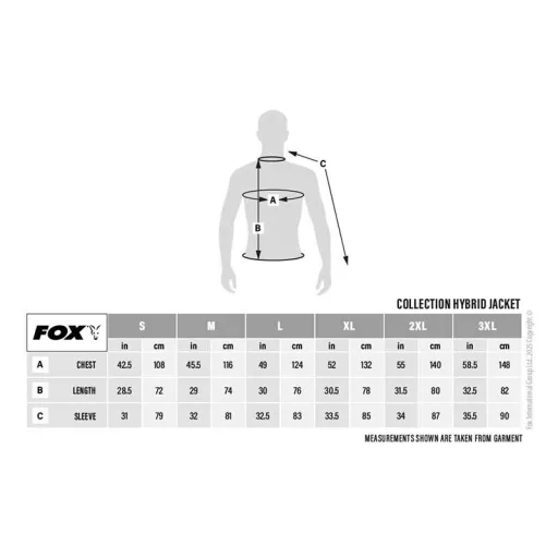 Fox Collection Hybrid zöld-fekete 2XL kabát