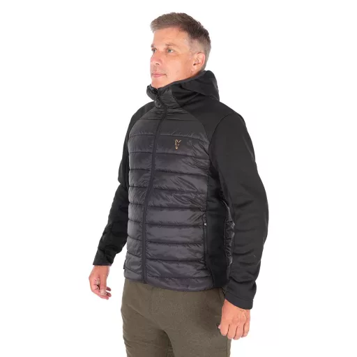 Fox Collection Hybrid fekete-narancssárga 2XL kabát