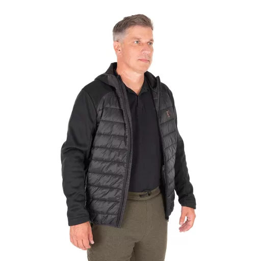 Fox Collection Hybrid fekete-narancssárga 2XL kabát