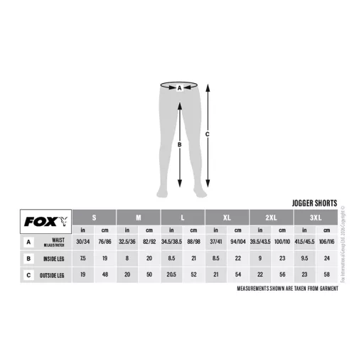 Fox Collection zöld S rövidnadrág