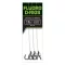 Fox Carp Ready Rigs Fluoro D-Rig x3 6-os előkötött horog 3 db/csomag