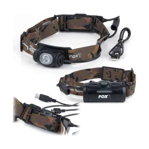 Fox Halo AL350C Headtorch fejlámpa