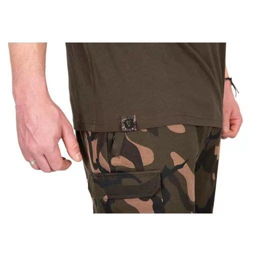Fox Outline khaki-terepmintás 2XL póló