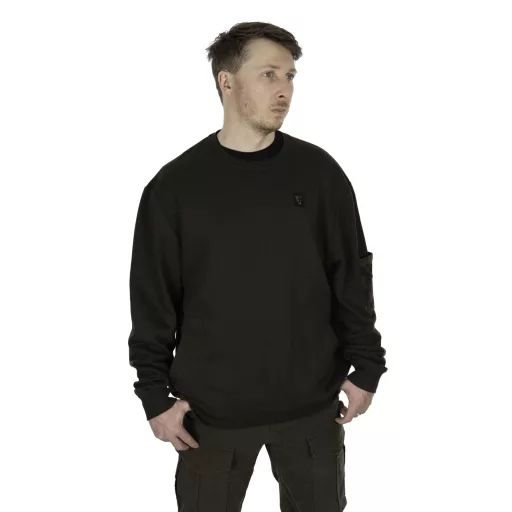 Fox LW khaki S pulóver
