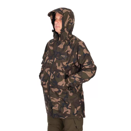 Fox Sherpa-tec 3/4 Ltd terepmintás thermo kabát S