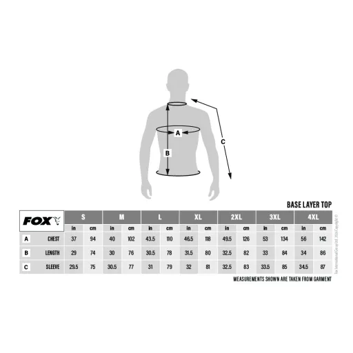 Fox Base Layer aláöltözet-szett 3XL