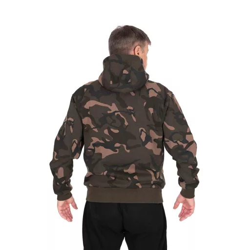 Fox Full Zip Premium 310 kapucnis cipzáras terepmintás M pulóver