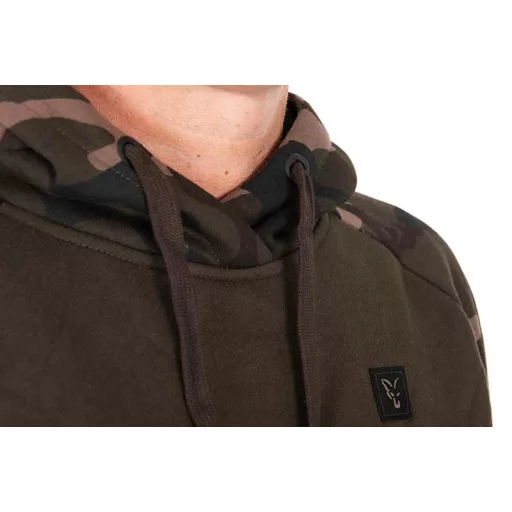 Fox Premium 310 kapucnis khaki-terepmintás 3XL pulóver