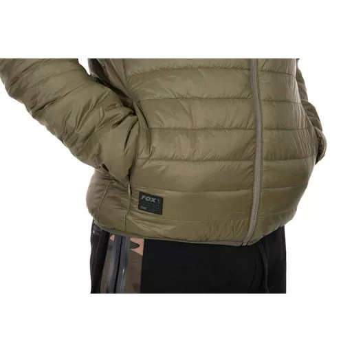 Fox Quilted 100 olívazöld M kabát