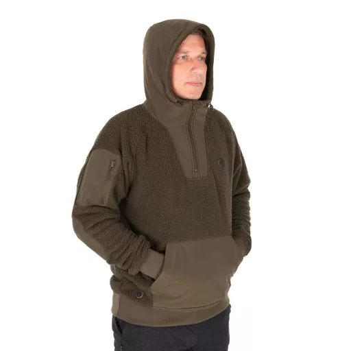 Fox Sherpa Hybrid olívazöld kabát 4XL