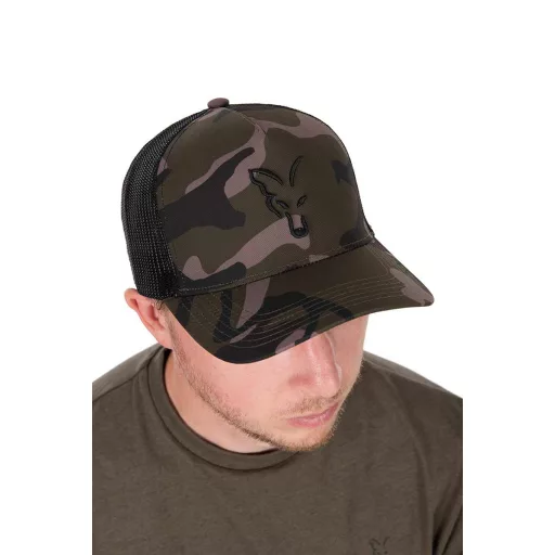 Fox Trucker fekete-terepmintás UNI baseball sapka