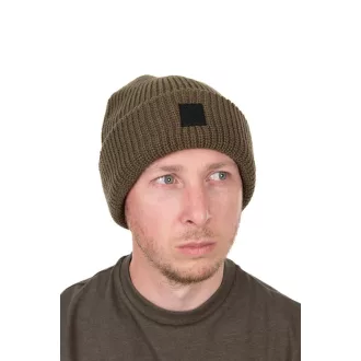 Fox Merino Blend olívazöld kötött sapka UNI
