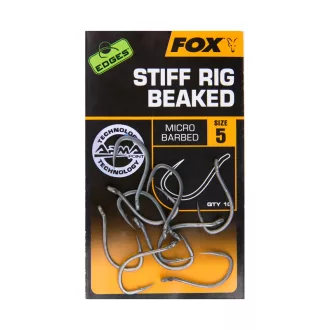 Fox Edges™ Stiff Beaked 8-as bojlis szakállas horog