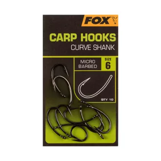 Fox Curve Shank 6-os bojlis szakállas horog