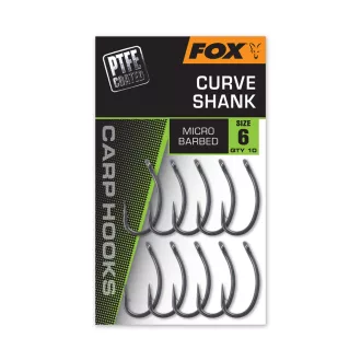 Fox Curve 6-os bojlis szakállas horog 10 db/csomag