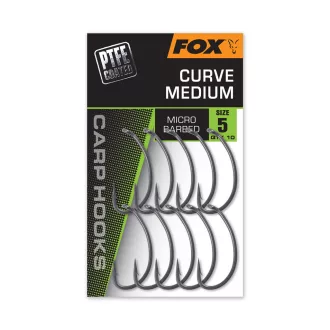 Fox Curve közepes 8-as bojlis szakállas horog 10 db/csomag