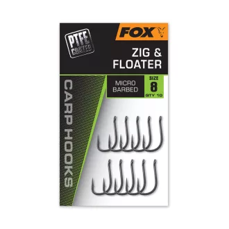 Fox Zig & Floater 10-es bojlis szakállas horog 10 db/csomag
