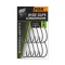 Fox Super Wide Gape Long Shank 2-es bojlis szakállas horog 10 db/csomag