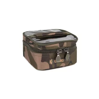   Fox Camolite 6 Pot párnázott csalitartó táska 17 × 16,5 × 9,5 cm