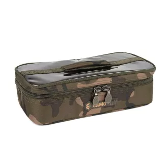   Fox Camolite 12 Pot párnázott csalitartó táska 32,5 × 16,5 × 9,5 cm