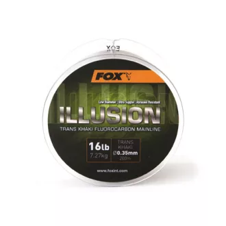   Fox Illusion® Mainline Trans 0,35 mm 16 lb khaki fluorocarbon zsinór