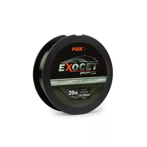Fox Exocet Pro 0,309 mm 1000 m 13 lb zöld monofil főzsinór