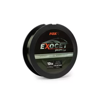 Fox Exocet Pro 0,37 mm 1000 m zöld monofil főzsinór