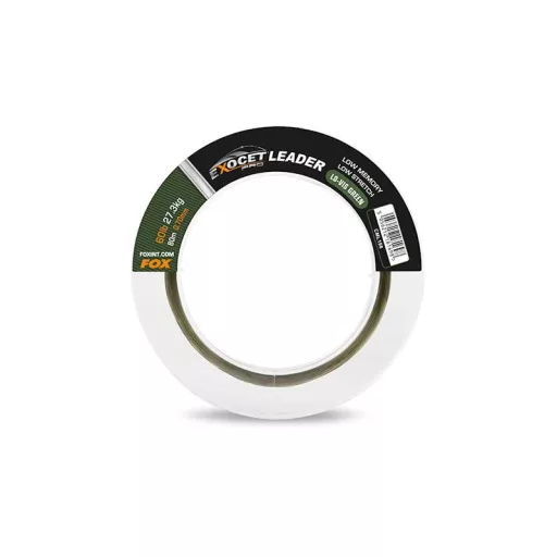 Fox Exocet Pro Low vis Leader x 0,70 mm 80 m 60 lb zöld dobóelőke