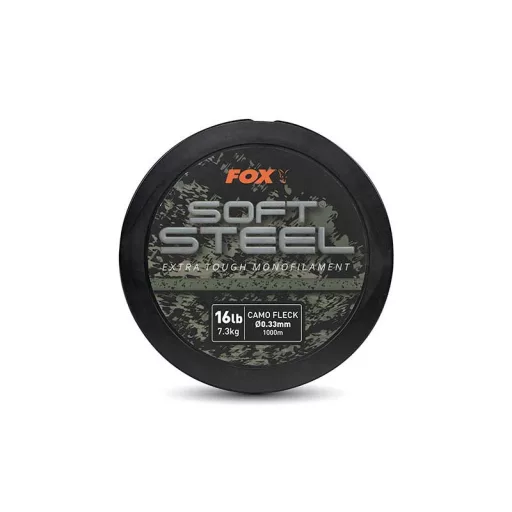 Fox Soft Steel Fleck x 0,30 mm 1000 m 14 lb terepmintás monofil főzsinór