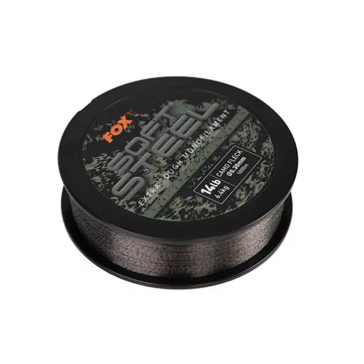 Fox Soft Steel Fleck x 0,35 mm 1000 m 18 lb terepmintás monofil főzsinór