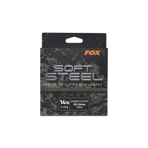 Fox Soft Steel Fleck x 0,40 mm 1000 m 24 lb terepmintás monofil főzsinór