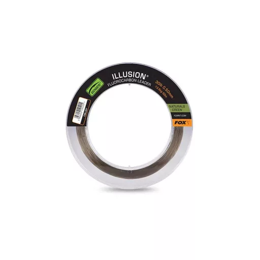 Fox Illusion Fluorocarbon Leader x 0,60 mm 50 m 40 lb átlátszó dobóelőke