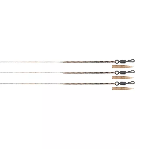 Fox Edges Camo 30 lb Submerge Leaders terepszínű pontyozó szerelék 10 db/csomag
