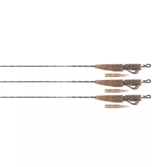   Fox Edges Camo 30 lb Submerge ólomkapocs Leaders terepszínű pontyozó szerelék 10 db/csomag