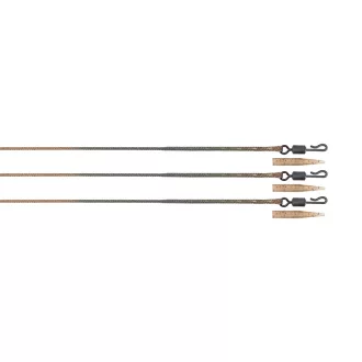  Fox Edges Camo 50 lb Leadcore Leaders terepszínű pontyozó szerelék 3 db/csomag